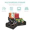 Best Choice Products Set of 4 13in Woven Water Hyacinth Pantry Baskets w/ Chalkboard Label, Chalk Marker